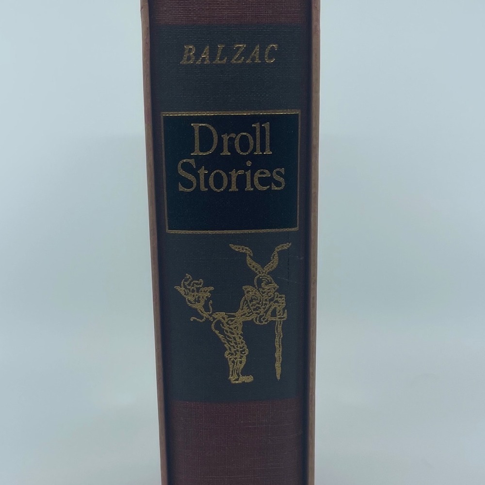 Honoré‎ de Balzac Droll Stories & Slip Case The Heritage Press 1939